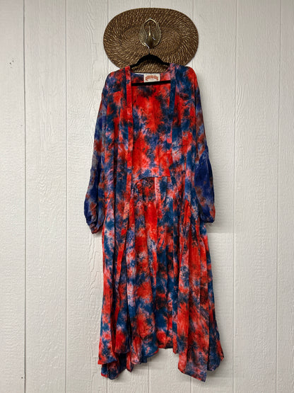 Crepe Sari Evermore Kimono 1026 198