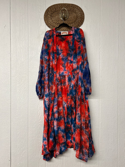 Crepe Sari Evermore Kimono 1026 198