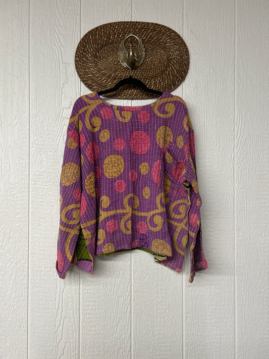 Pareo Kantha Wanderer Pocket Crop Top 0226 176