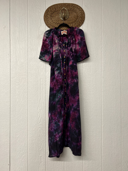 Crepe Sari Summer Woodstock Duster 0626 219