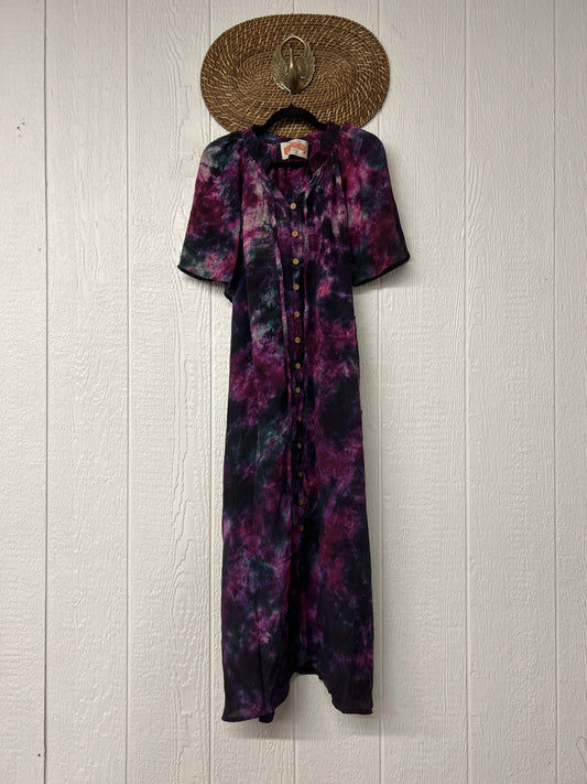 Crepe Sari Summer Woodstock Duster 0626 219