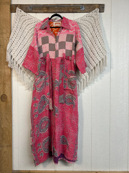 Pareo Kantha Gravity Duster Dress 0226 190