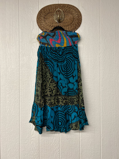 Crepe Sari Inner Peace Wrap Skirt 0626 069