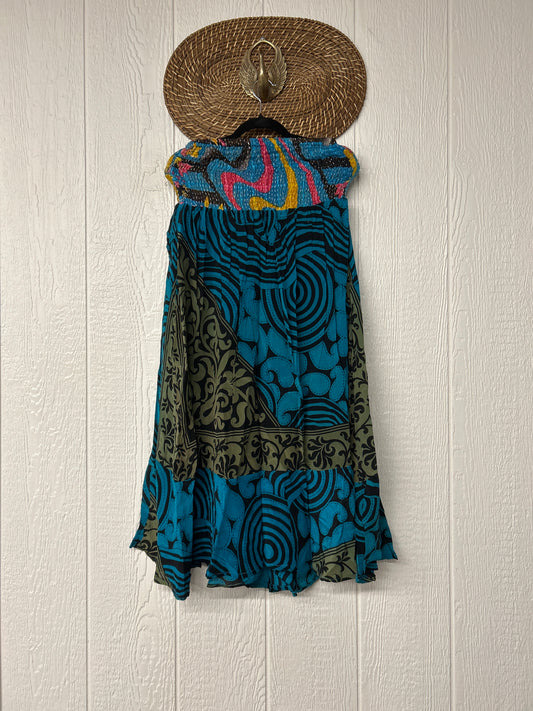 Crepe Sari Inner Peace Wrap Skirt 0626 069