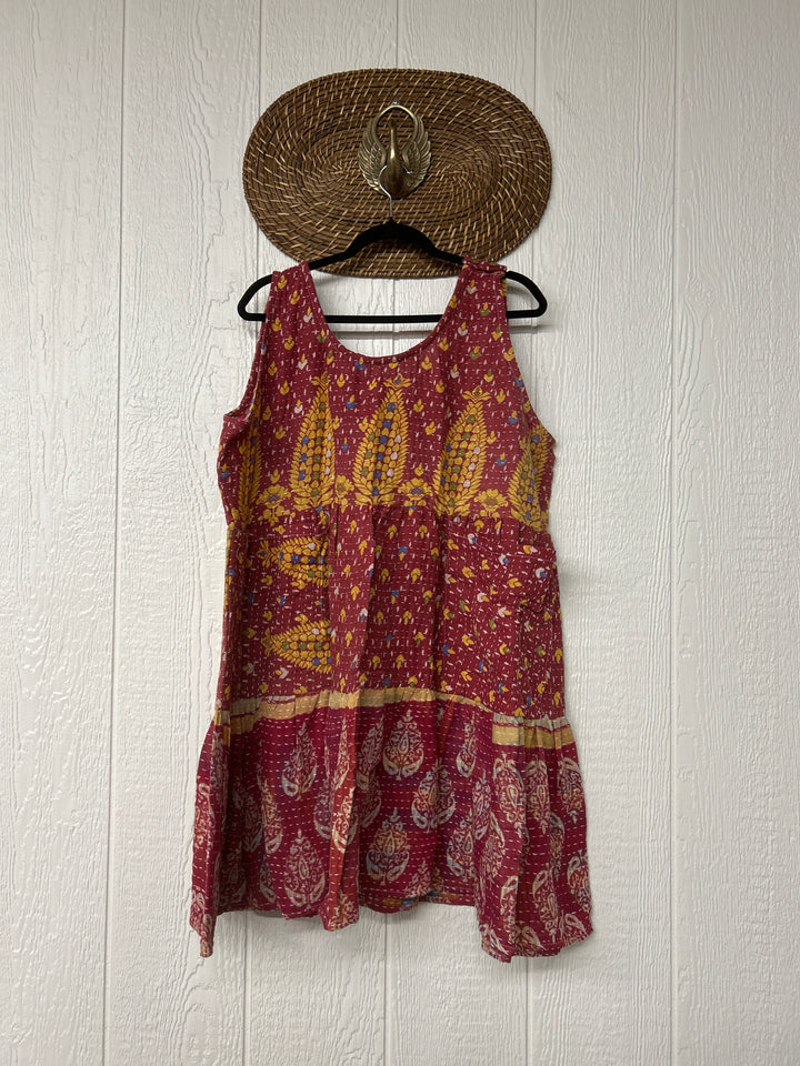 Kantha Meadow Mini Dress 0425 060