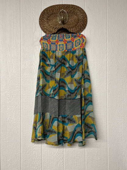 Crepe Sari Inner Peace Wrap Skirt 0626 150