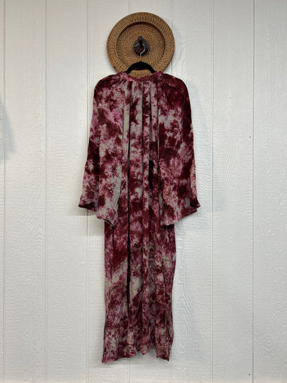 Crepe Sari Woodstock Duster Dress 0226 220