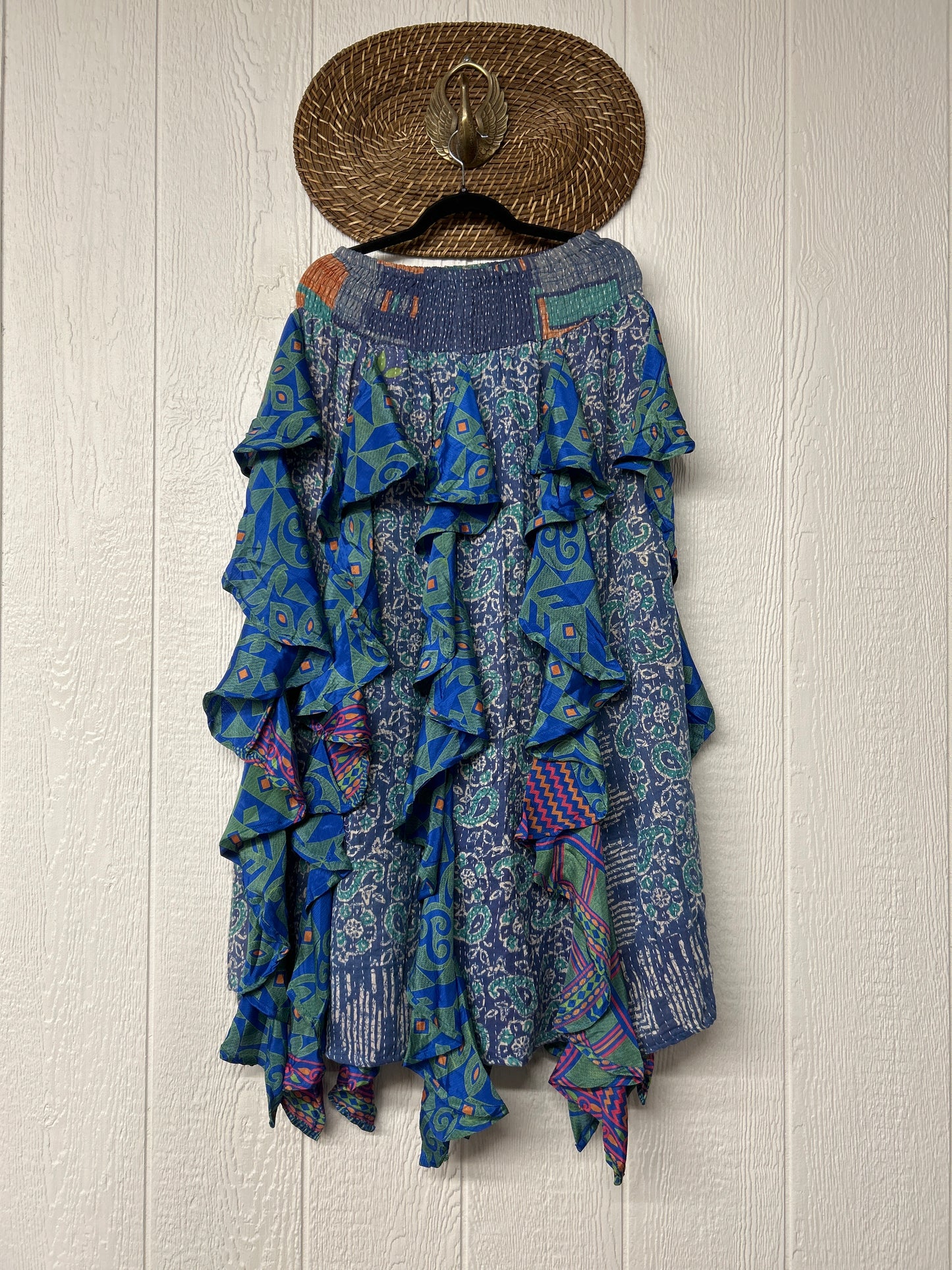 Pareo Kantha Willow Maxi Skirt 0826 143