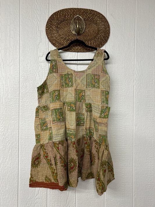 Kantha Meadow Mini Dress 0625 225