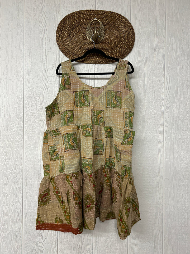 Kantha Meadow Mini Dress 0625 225