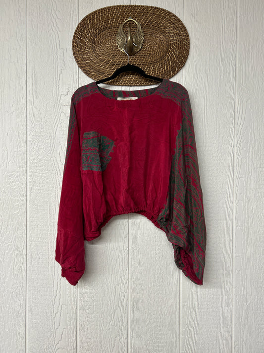 Crepe Sari Luna Crop Top 0126 280