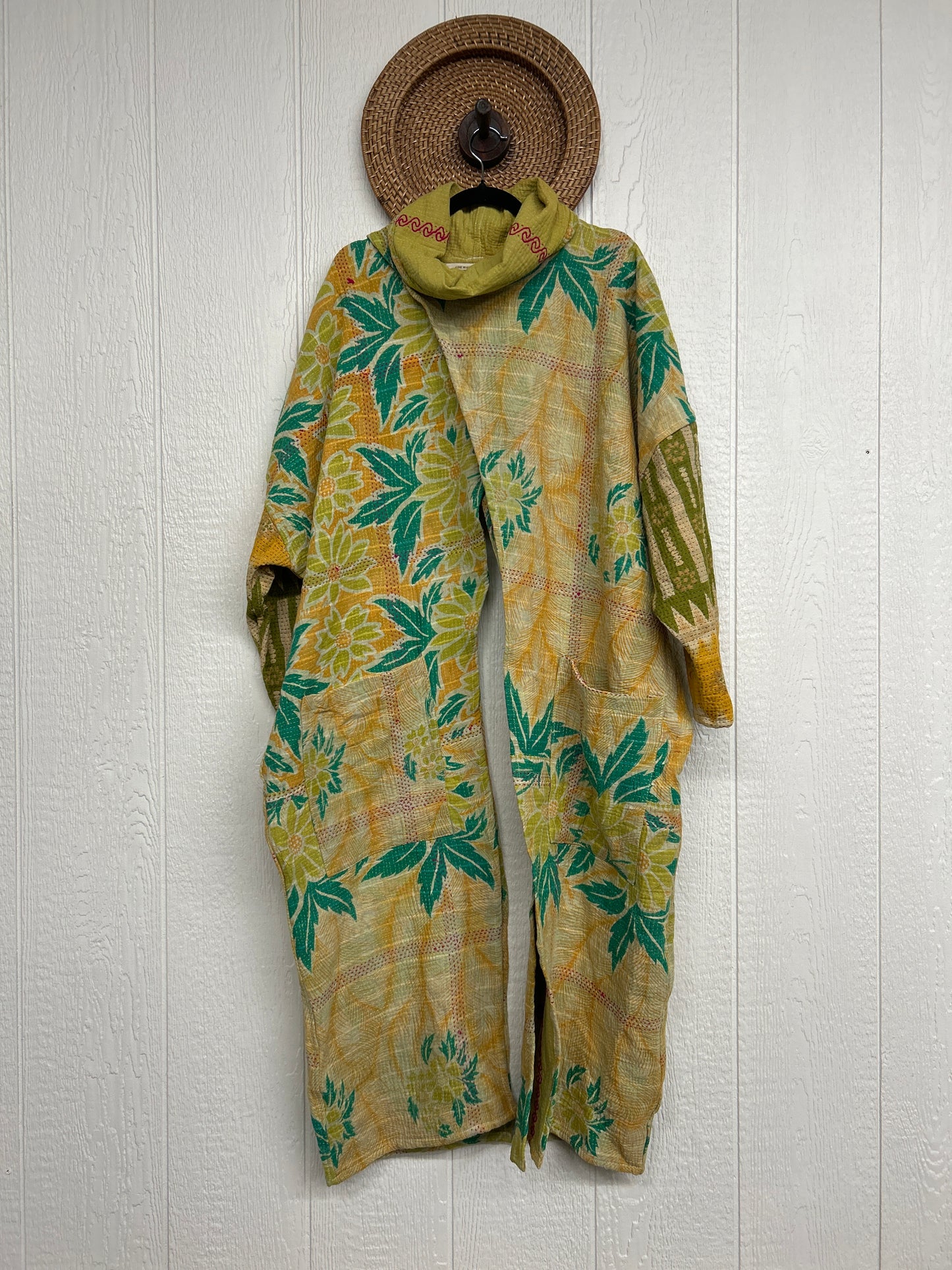 Fine Kantha Cowl Split Pullover 1225 195