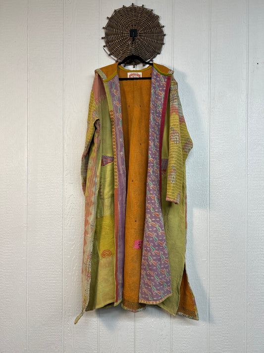 Fine Kantha Rising Sun Coat 1026 165