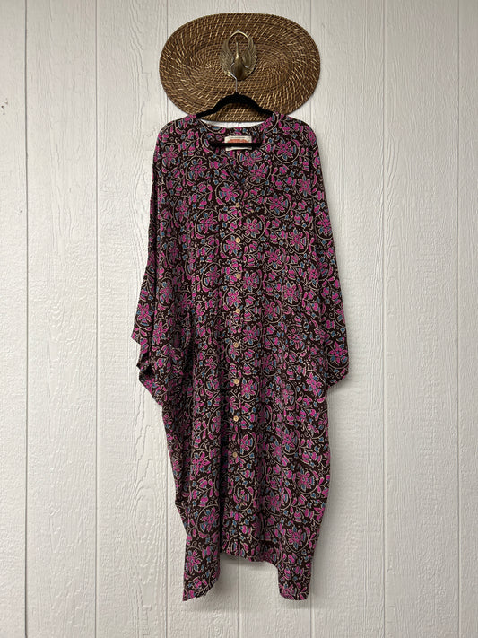 Crepe Sari Gaia Duster Dress 0826 043