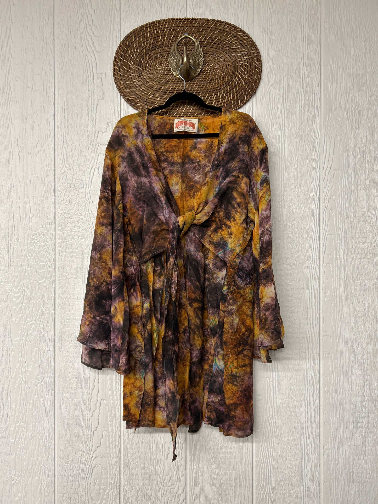 Crepe Sari Shortie Spellbound Kimono 0426 046