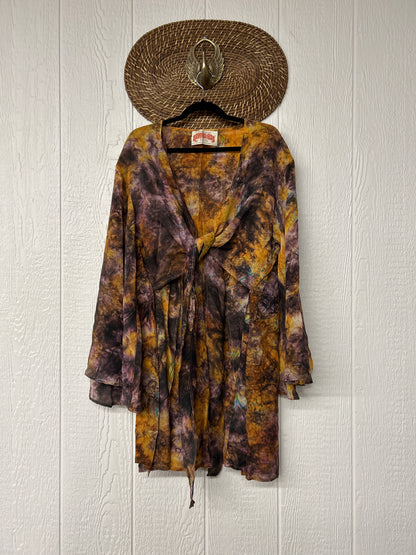 Crepe Sari Shortie Spellbound Kimono 0426 046