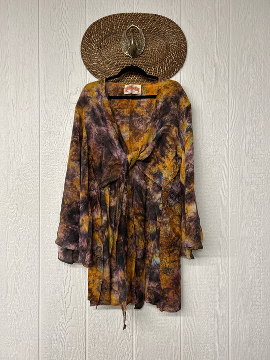 Crepe Sari Shortie Spellbound Kimono 0426 046