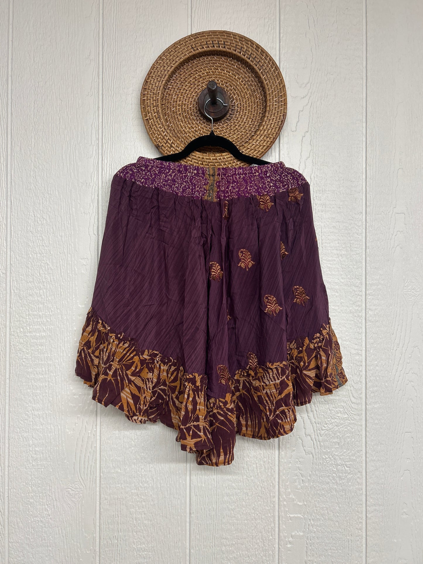Crepe Sari Lover Cropped Culottes 0726 161