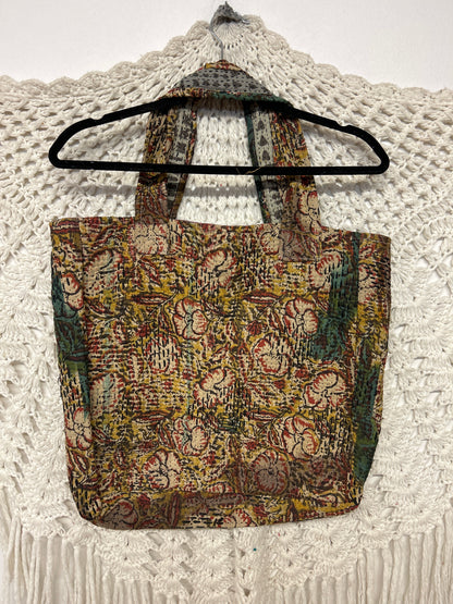 Kantha Pocket Tote - 2