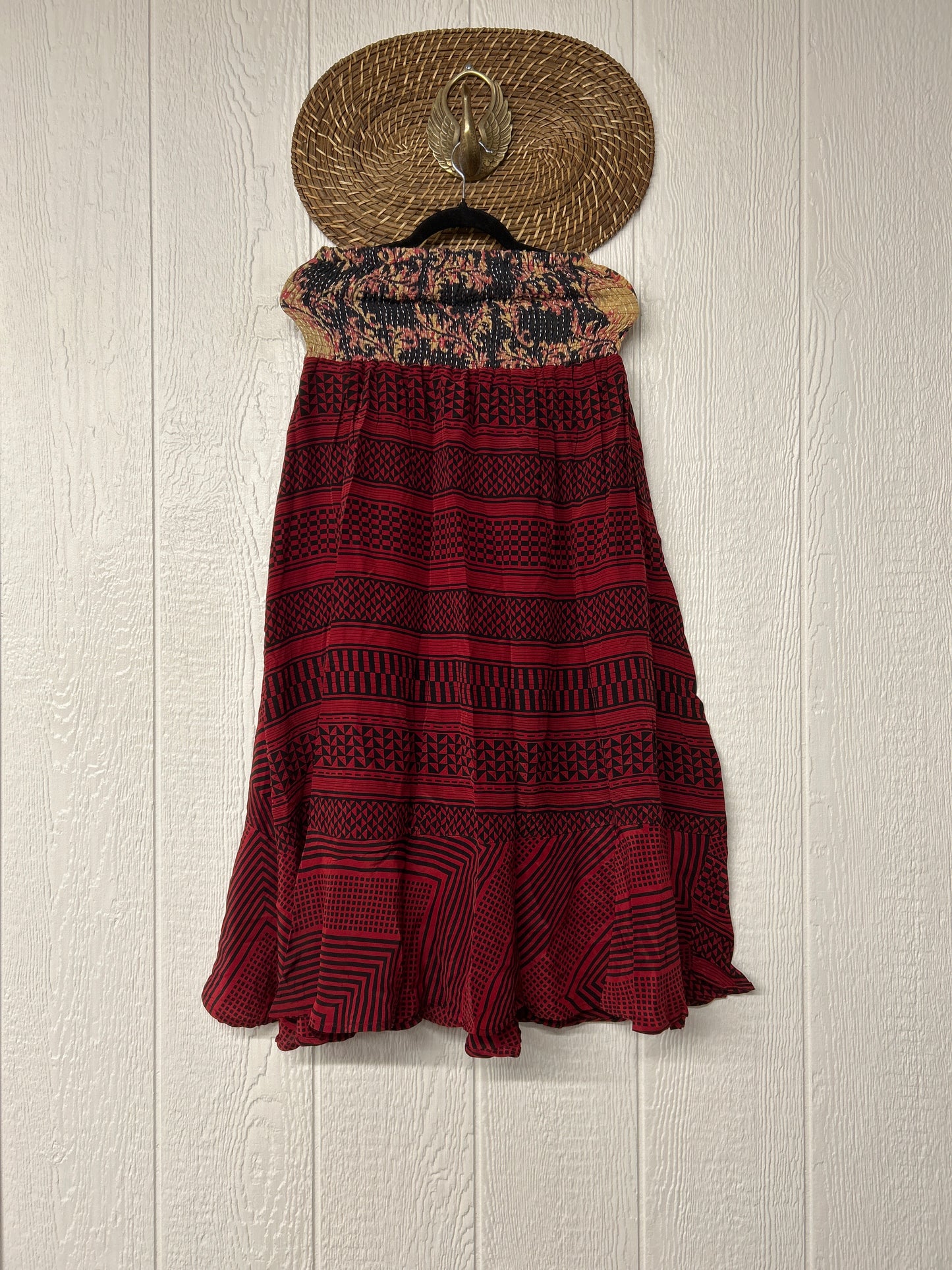 Crepe Sari Inner Peace Wrap Skirt 0626 107