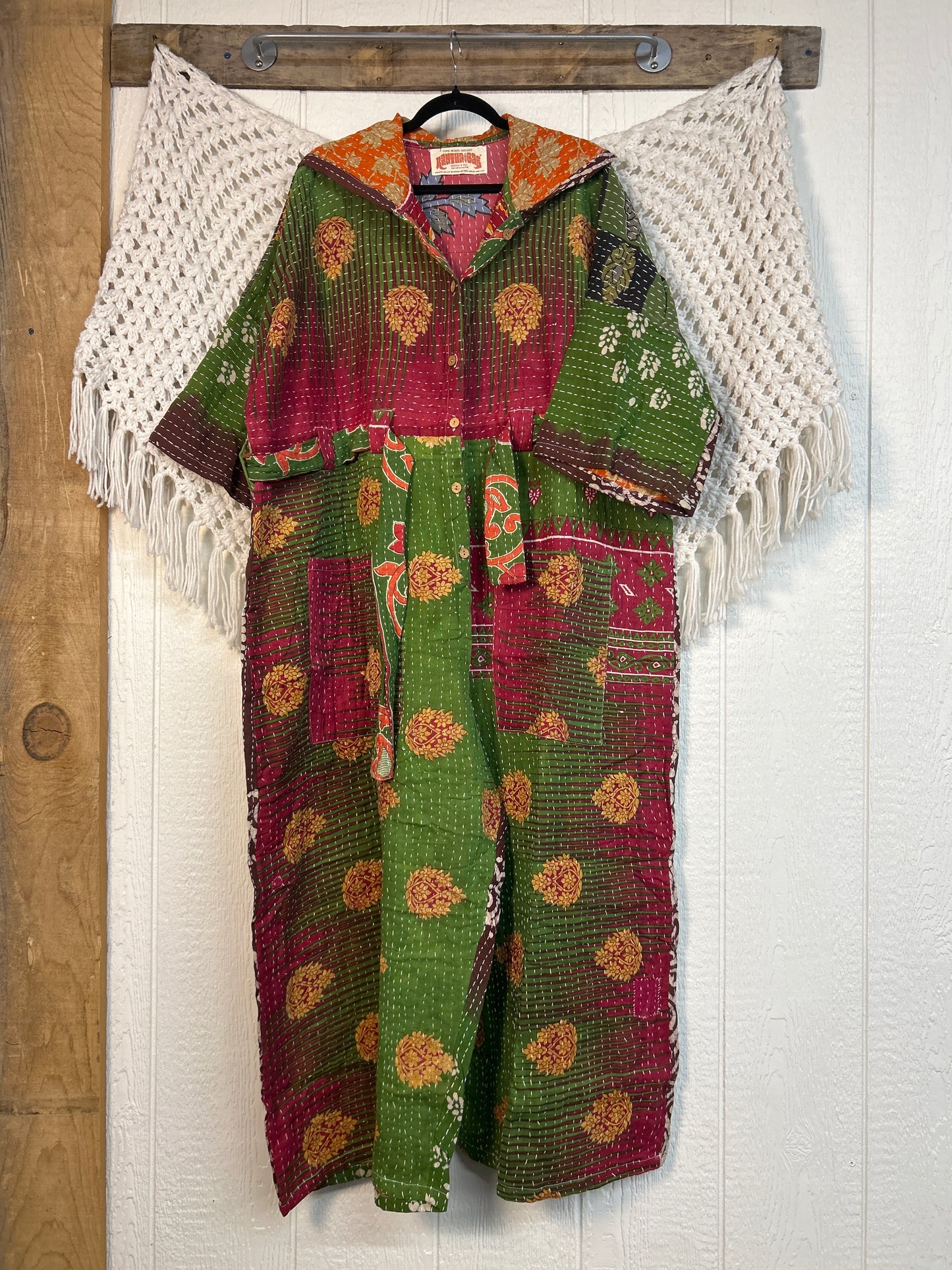 Pareo Kantha Zen Hoodie Jumpsuit 0726 183