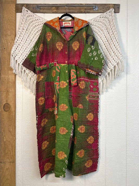 Pareo Kantha Zen Hoodie Jumpsuit 0726 183