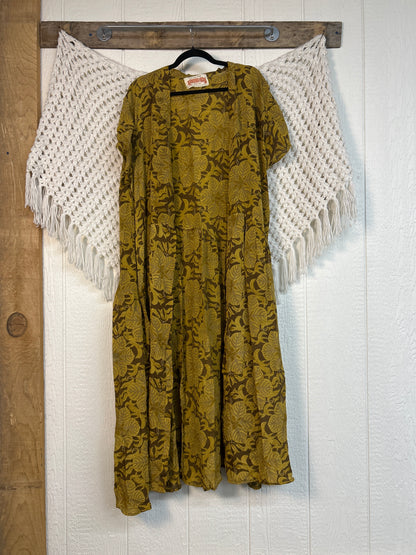 Crepe Sari Summer Evermore Kimono 0726 247