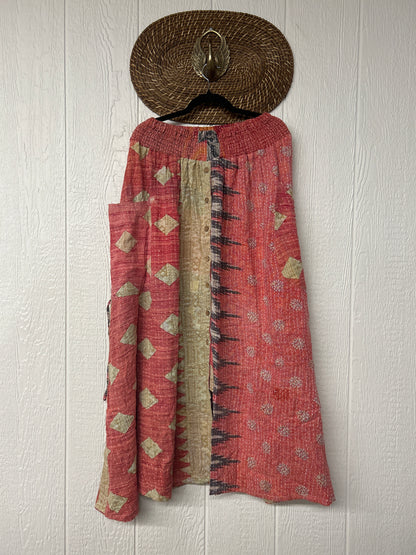 RETAIL Pareo Kantha Butterfly Cargo Skirt 0426 045