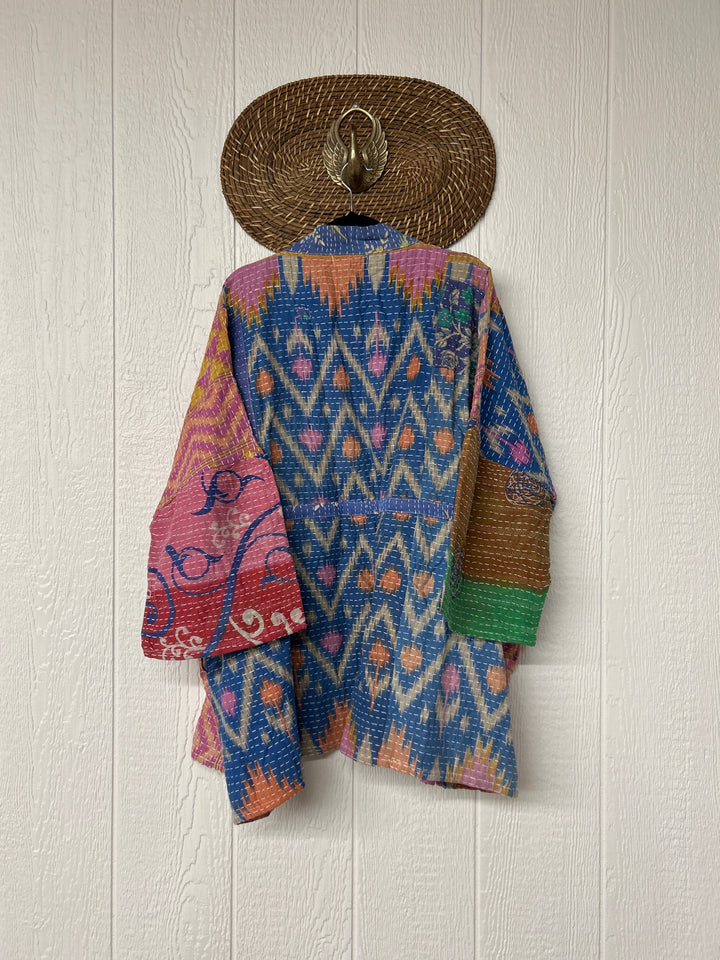 Kantha Shortie Kimono 0325 059