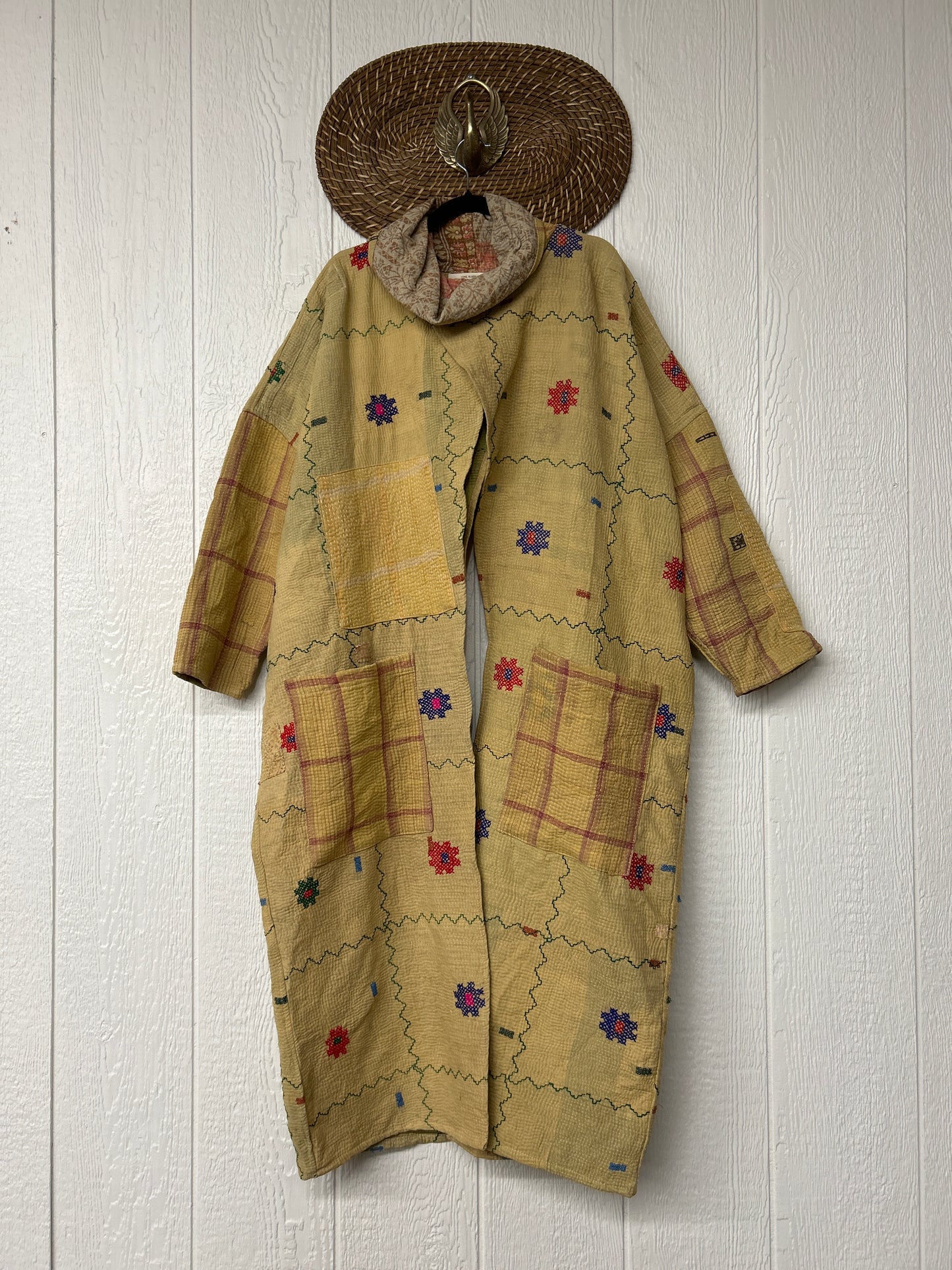 Fine Kantha Cowl Split Pullover 1225 161