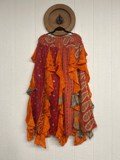 Pareo Kantha Willow Maxi Skirt 0826 016