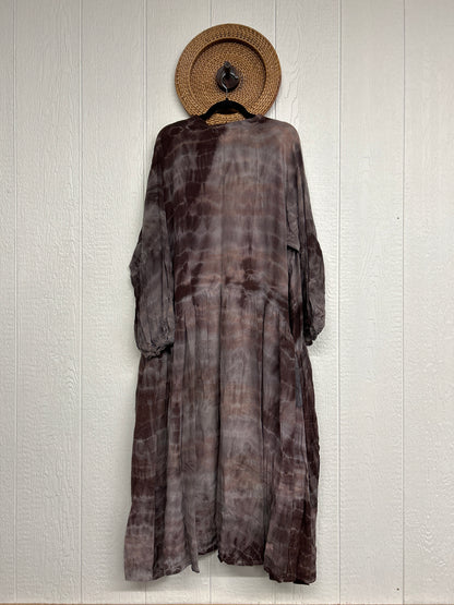 Crepe Sari Evermore Kimono 1026 040