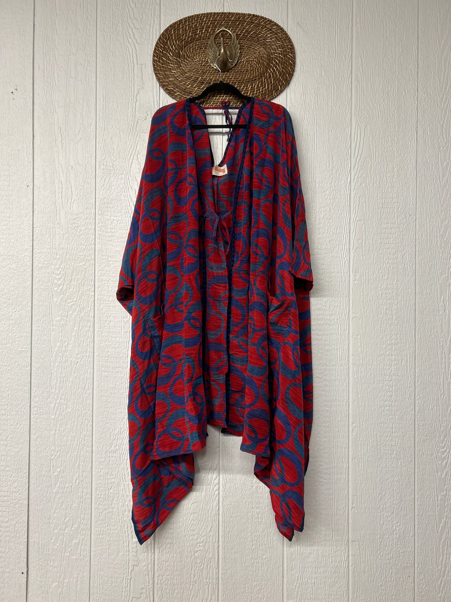 Crepe Sari Orchid Kimono 0626 068