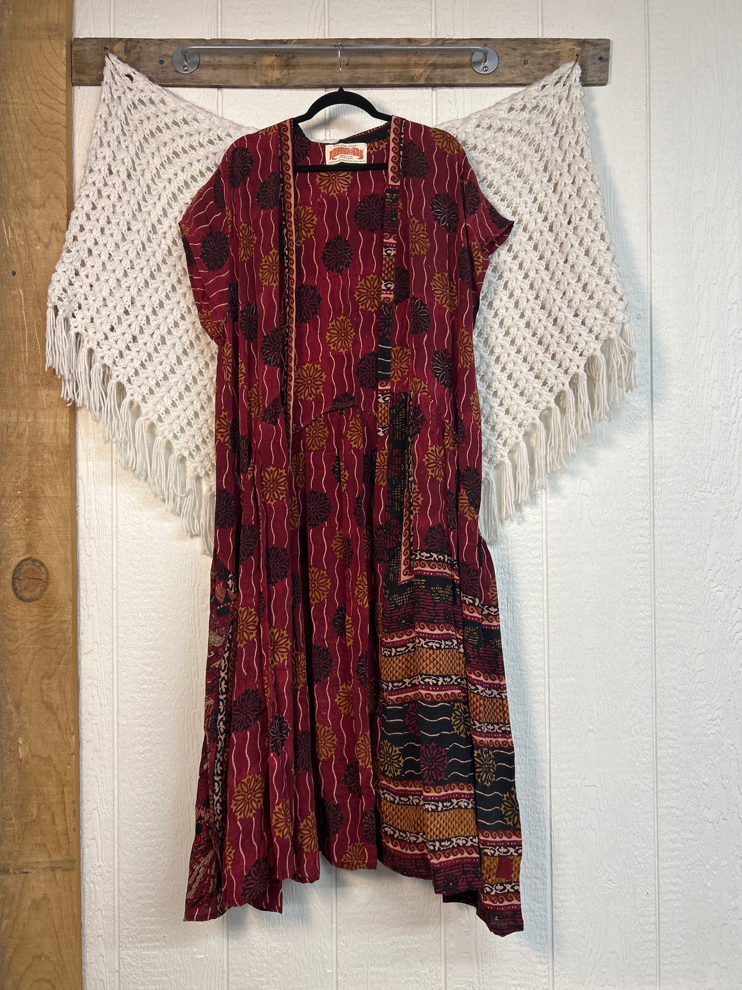 Crepe Sari Summer Evermore Kimono 0726 192