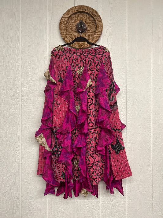 Pareo Kantha Willow Maxi Skirt 0826 202