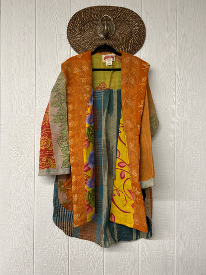 Fine Kantha Drifter Coat 1125 158