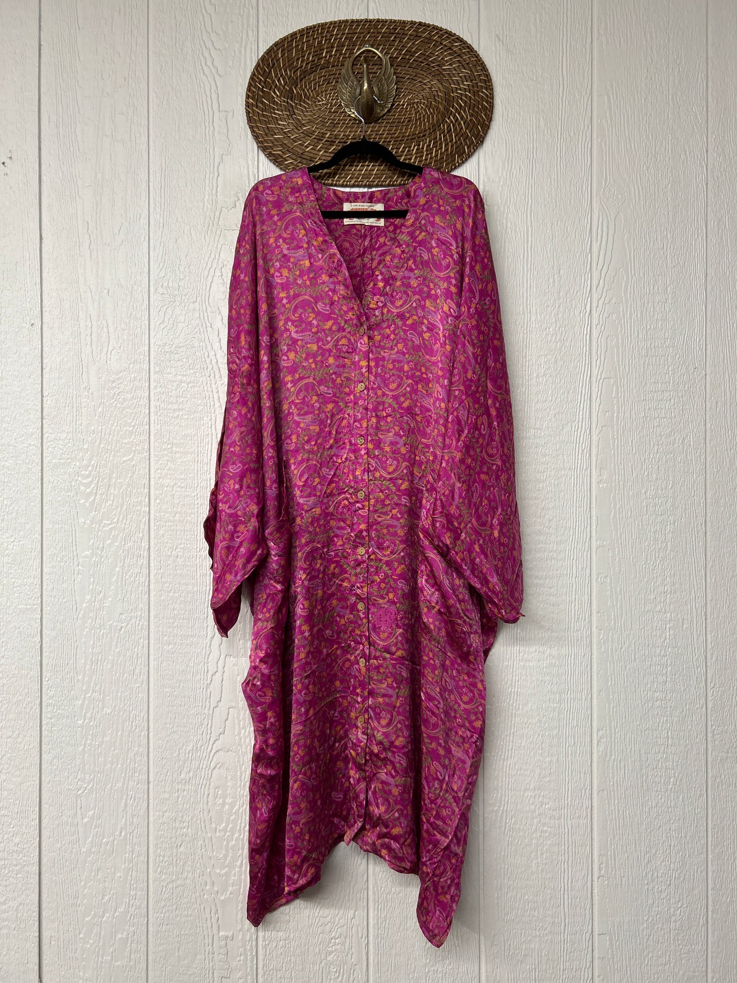 Crepe Sari Gaia Duster Dress 0826 024