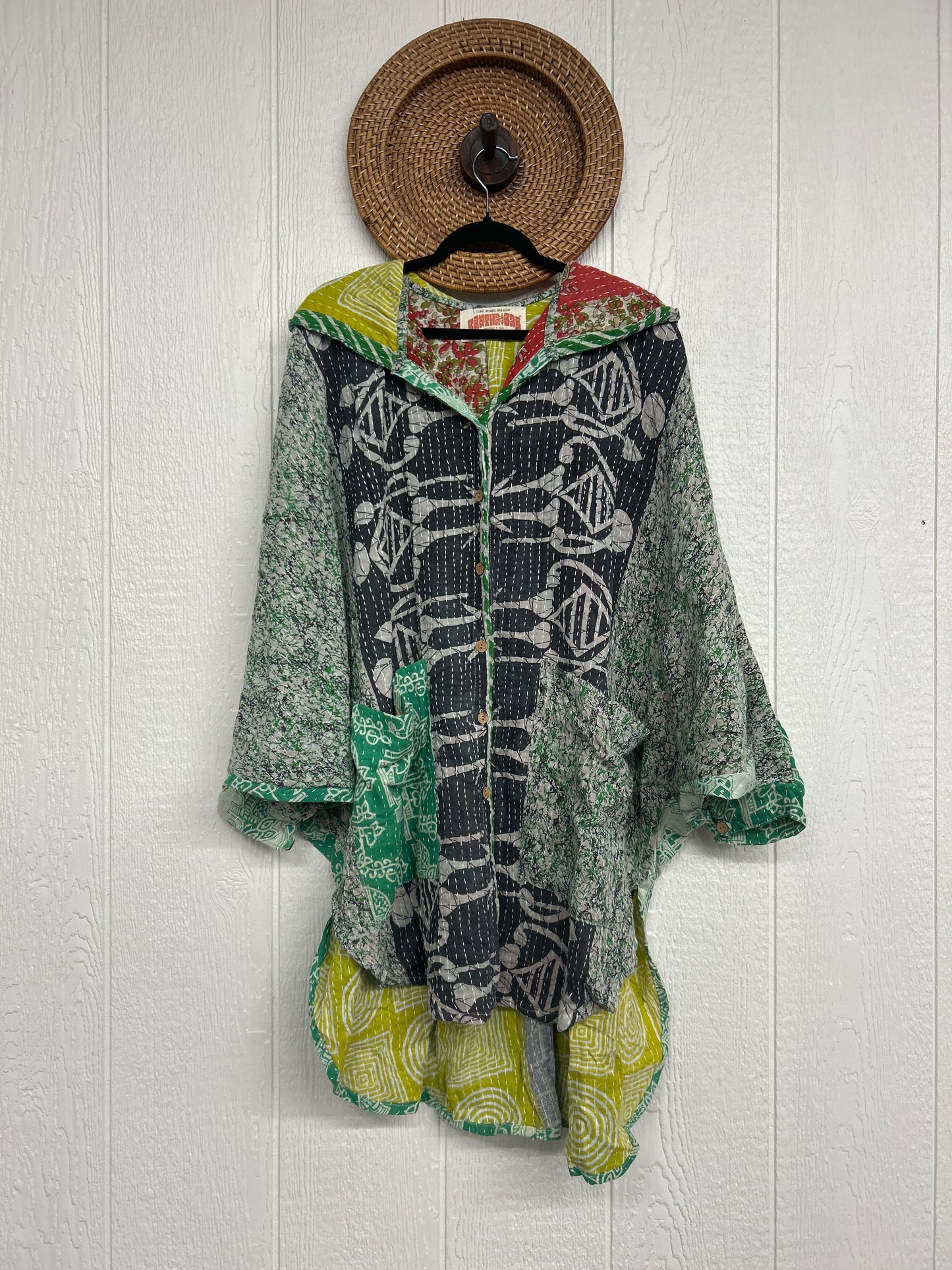 Pareo Kantha Poetic Hoodie 0226 006