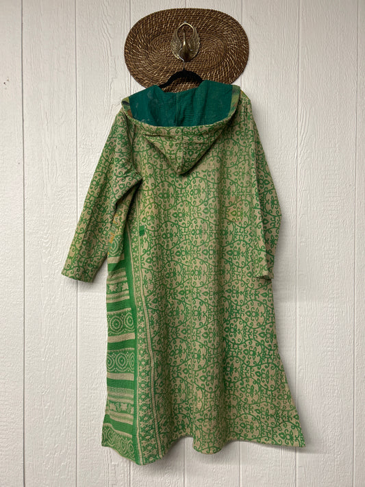 Fine Kantha Rising Sun Coat 1026 009