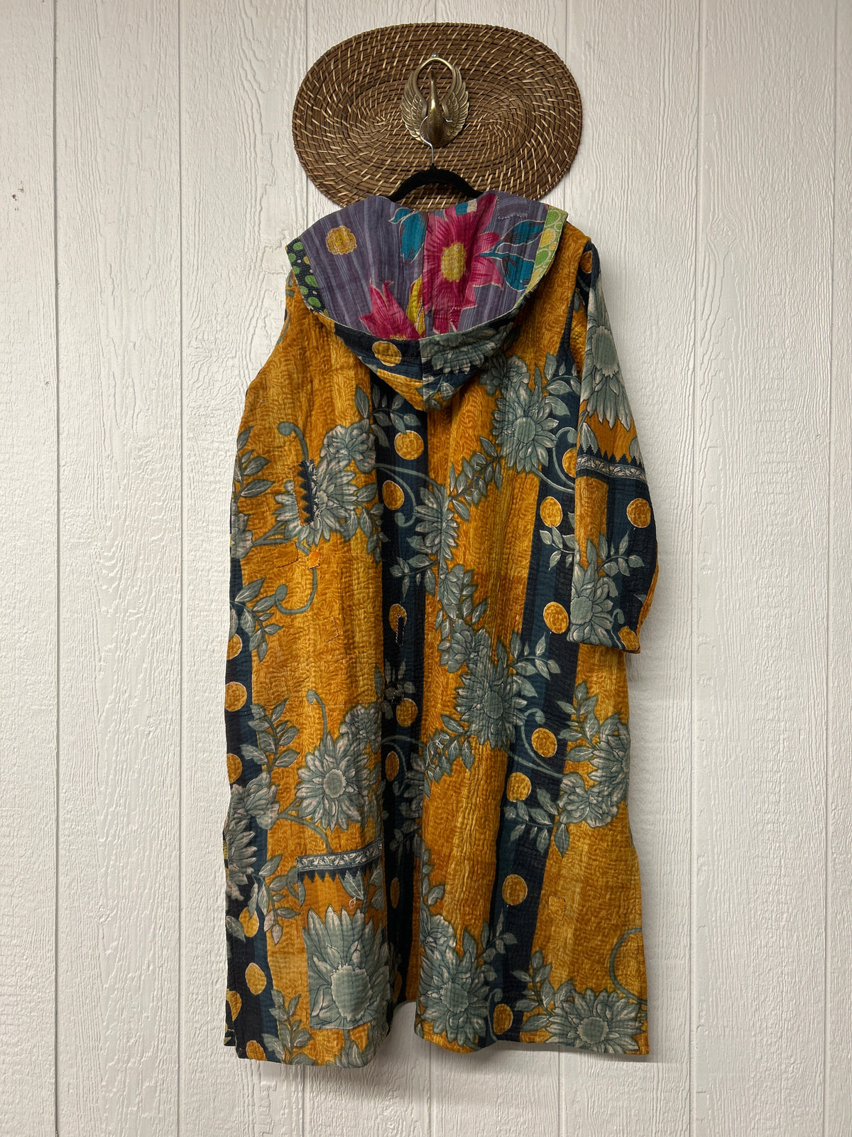 Fine Kantha Rising Sun Coat 1026 058
