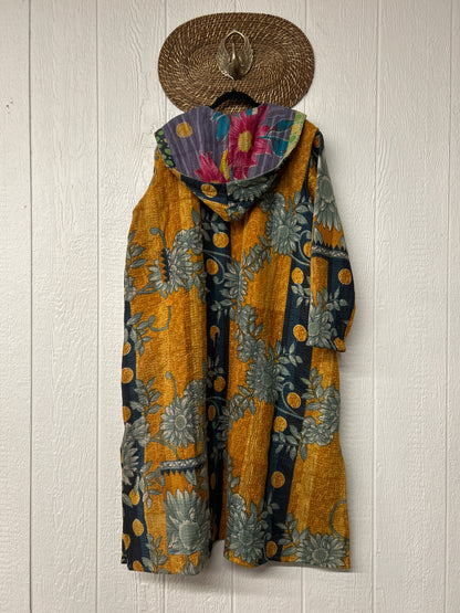 Fine Kantha Rising Sun Coat 1026 058