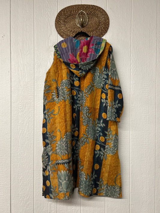 Fine Kantha Rising Sun Coat 1026 058