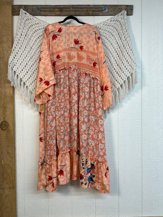 Rasgulla Sari Rhiannon Kimono 0826 048