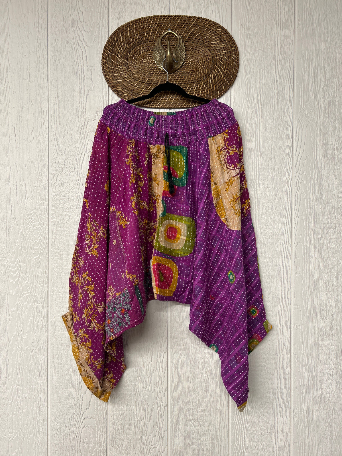 RETAIL Pareo Kantha Everyday Cropped Harems 0726 069