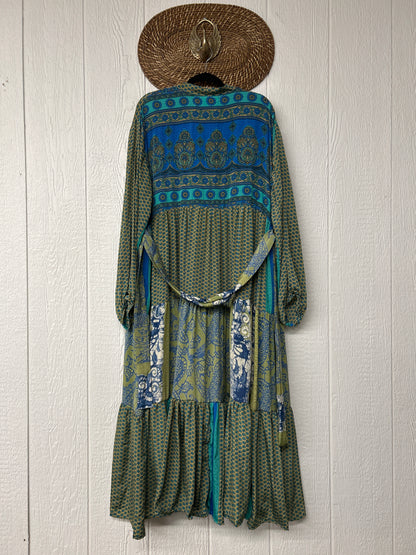 Rasgulla Sari Luminous Maxi Dress 0226 105