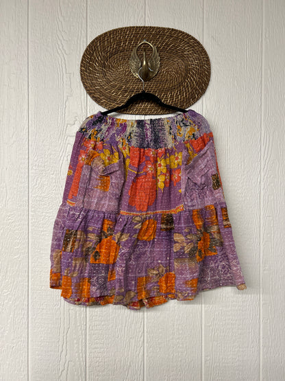 Pareo Kantha Meadow Skirt 0826 240