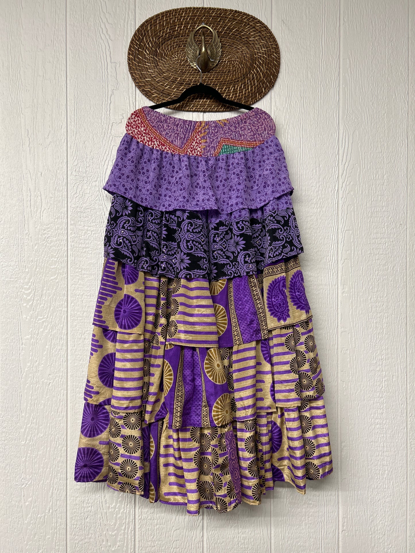 Rasgulla Sari Venus Ruffle Maxi 1125 096