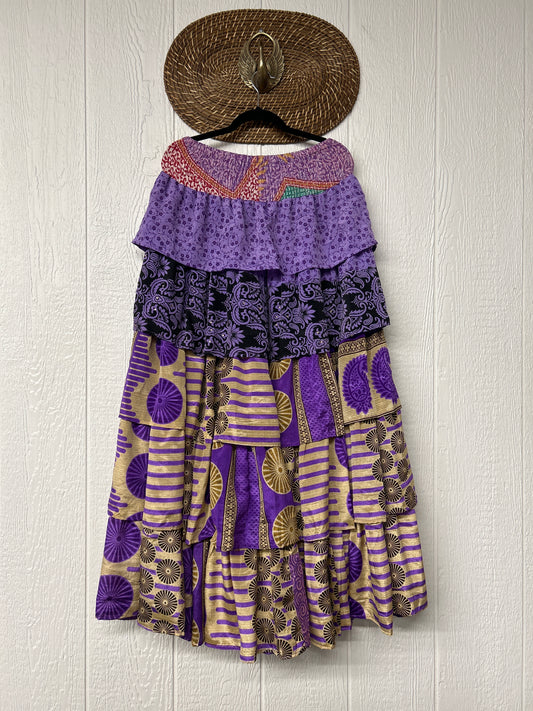 Rasgulla Sari Venus Ruffle Maxi 1125 096