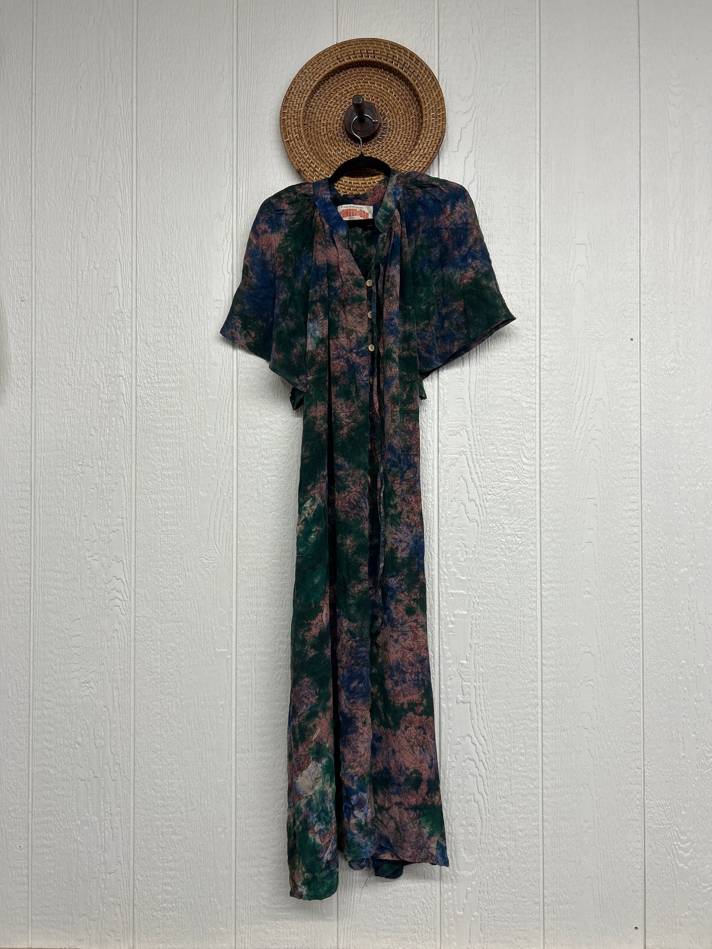 Crepe Sari Summer Woodstock Duster 0626 029