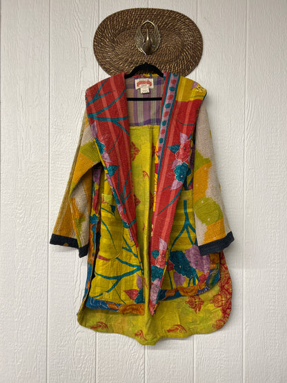 Fine Kantha Drifter Coat 1125 113